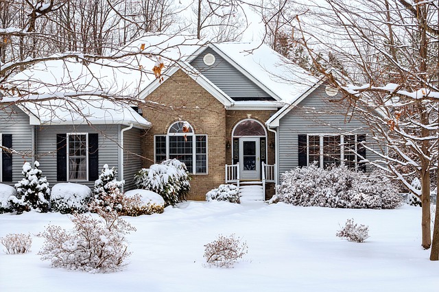 House Covered in snow. After our 5 steps to winterization. Your ready for winter!